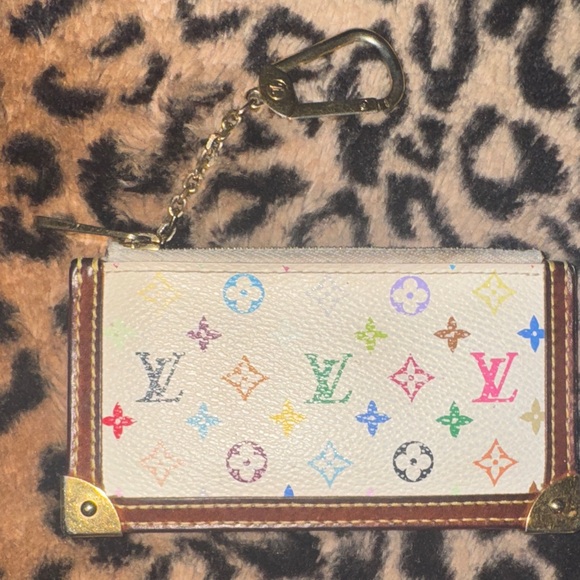 Louis Vuitton Multicolor Monogram Card Holder (vintage)